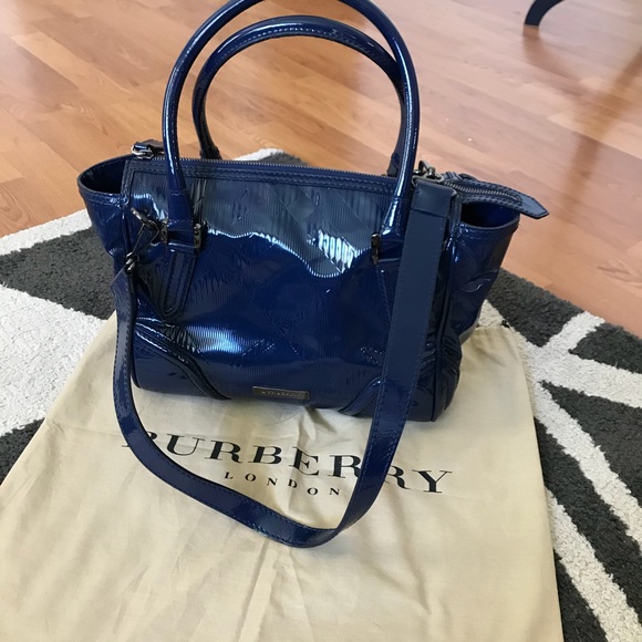burberry navy bag